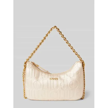 Zdjęcie Torebka z fakturowanym wzorem z logo model ‘ADONIDE’