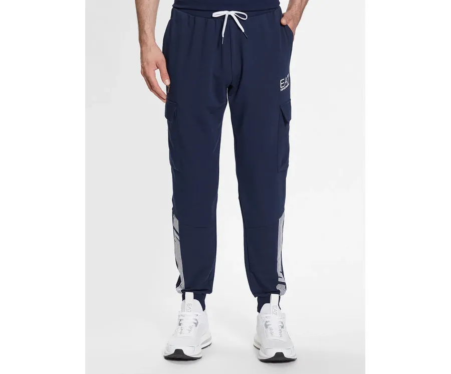 obrazek 1 EA7 Emporio Armani Spodnie dresowe 3RPP55 PJLIZ 1554 Granatowy Regular Fit