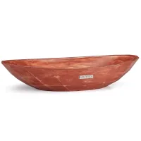 Picture Elegant washbasin 60 cm DIAMOND BASIC – PATINA, brown and red, matte varnish