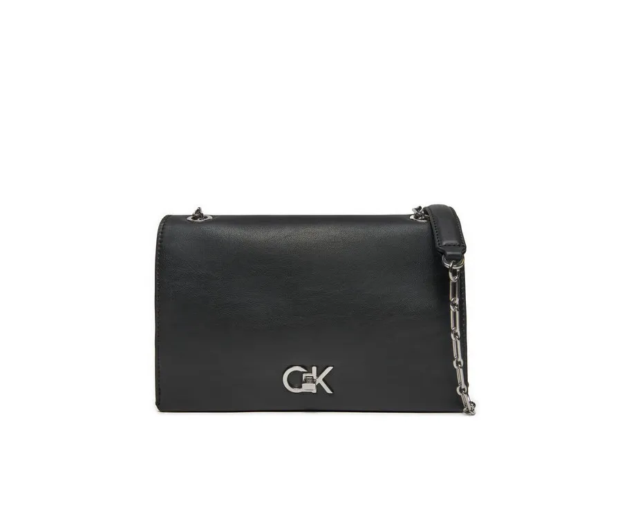 obrazek 1 Calvin Klein Torebka Ck Medium Conv Chain Bag K60K612810 Czarny