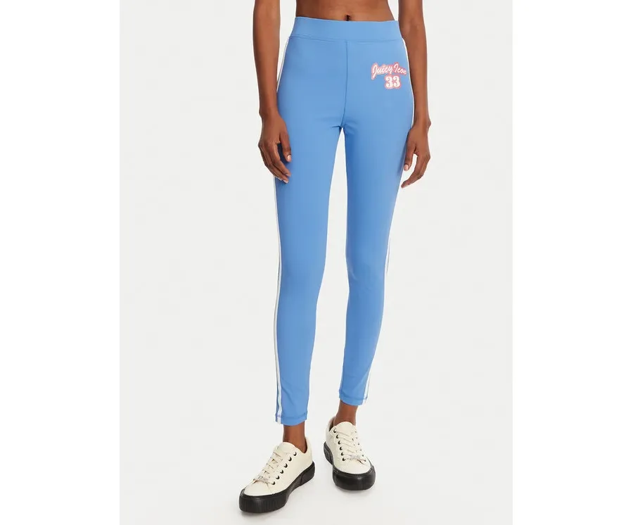 obrazek 1 Juicy Couture Legginsy JCSML125405 Niebieski Slim Fit