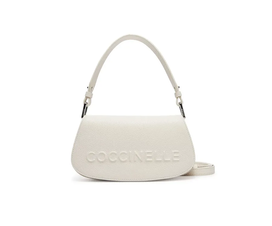 obrazek 1 Coccinelle Torebka QBB Coccinelle Myrtha Maxi Logo E5 QBB 52 01 01 Biały