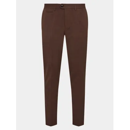 Zdjęcie Lindbergh Chinosy 30-01011 Bordowy Slim Fit