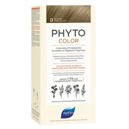 Zdjęcie Phyto Phytocolor Farba do włosów, 9 Bardzo Jasny Blond