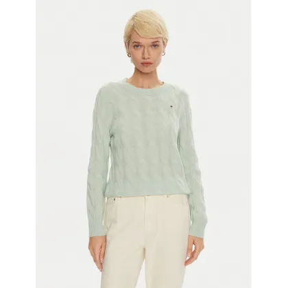 Zdjęcie Tommy Hilfiger Sweter WW0WW43586 Zielony Regular Fit