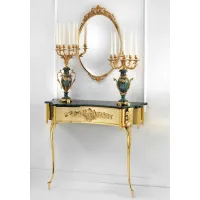 Picture A beautiful console with a marble top for stylish interiors