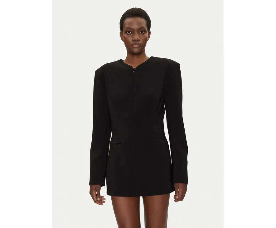 obrazek 1 NORMA KAMALI Marynarka KK4244PLG86001 Czarny Regular Fit