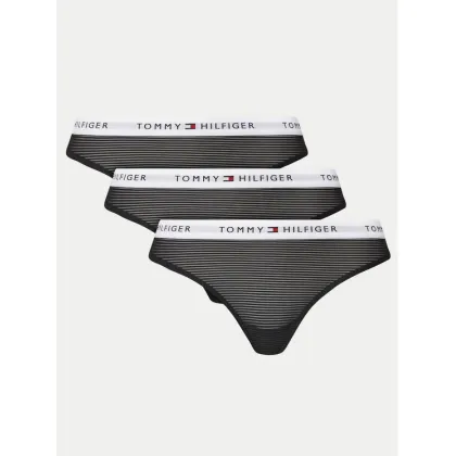 Zdjęcie Tommy Hilfiger Komplet 3 par stringów UW0UW05532 Czarny
