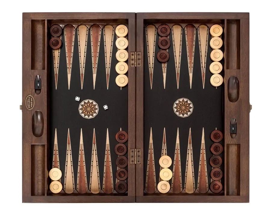 obrazek 2 Klasyczna kolekcja do rozgrywki w Backgammon - Helena Woodart