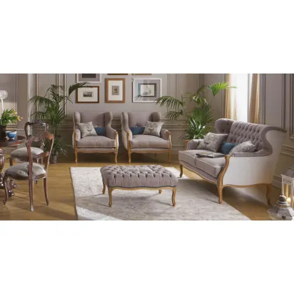 Zdjęcie Luksusowa włoska sofa dwuosobowa w stylu antycznym - Morello Gianpaolo