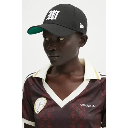 Zdjęcie Wacko Maria czapka z daszkiem x New Era 9Forty kolor czarny z aplikacją 24FW-WMA-CP02