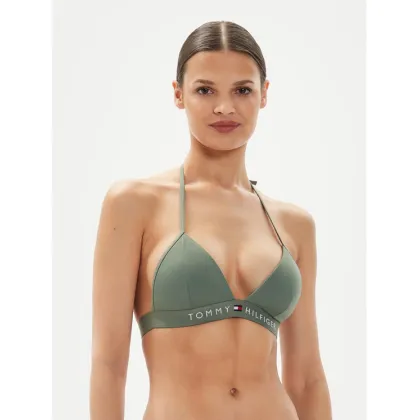 Zdjęcie Tommy Hilfiger Góra od bikini UW0UW04109 Zielony