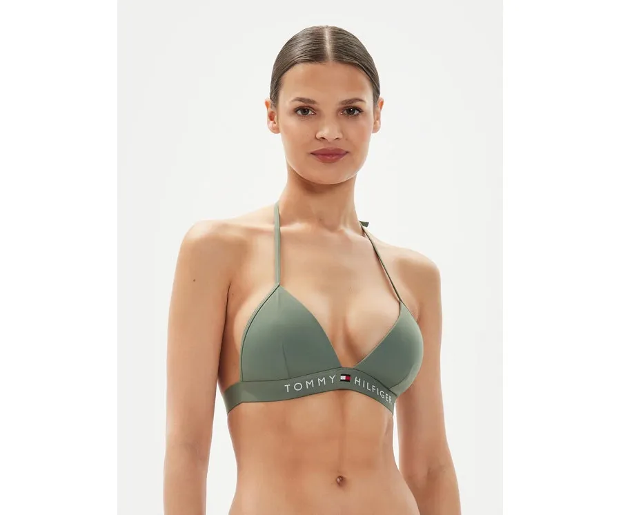 obrazek 1 Tommy Hilfiger Góra od bikini UW0UW04109 Zielony
