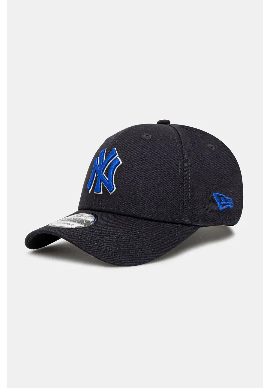 obrazek 1 New Era czapka z daszkiem bawełniana kolor granatowy z aplikacją 60595231
