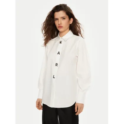 Zdjęcie KARL LAGERFELD Koszula A1W11026 Biały Regular Fit