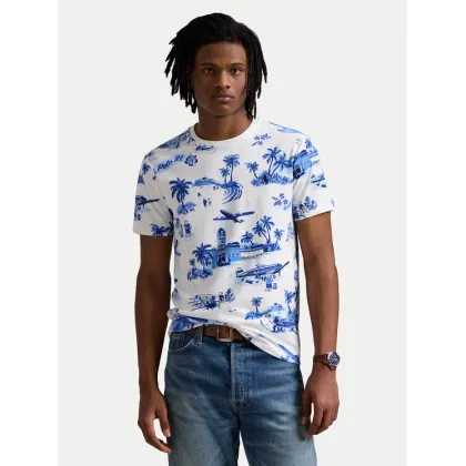 Zdjęcie Polo Ralph Lauren T-Shirt 710963814001 Niebieski Custom Slim Fit