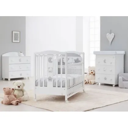 Zdjęcie Komplet pięnych mebli sypialnianych dla niemowląt - Italbaby
