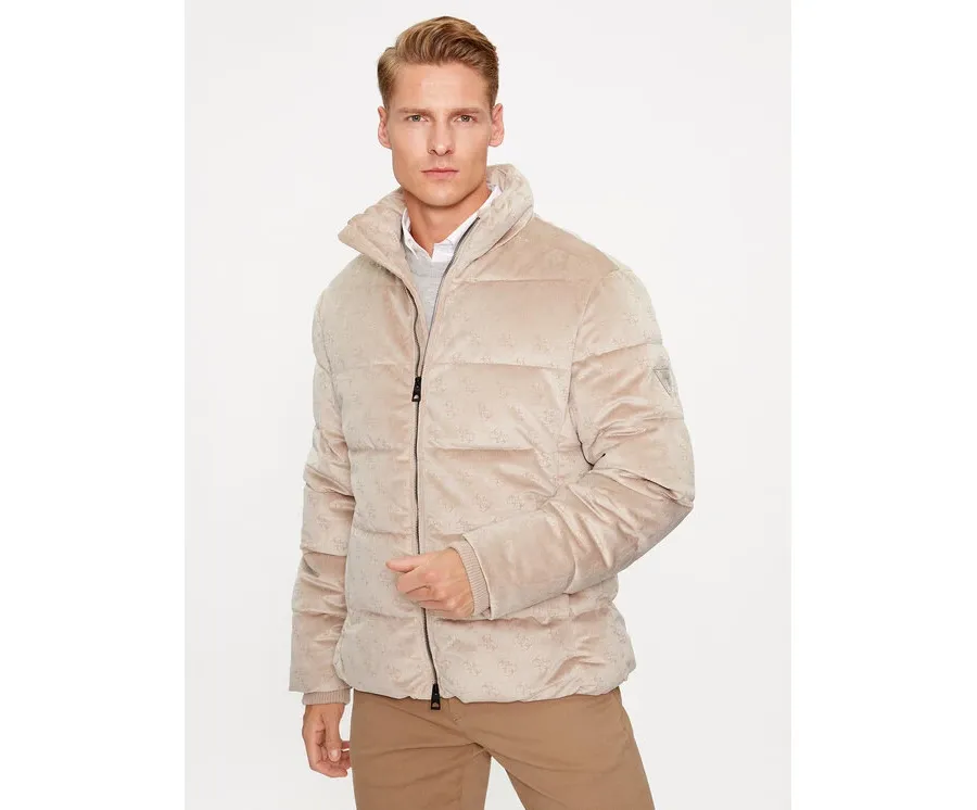 obrazek 1 Guess Kurtka zimowa M3BL30 WFP72 Beżowy Regular Fit