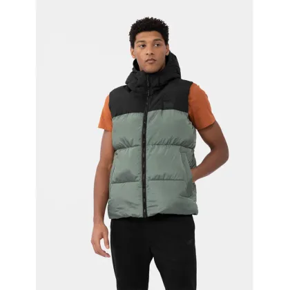 Zdjęcie 4F Bezrękawnik 4FAW23TVESM064 Khaki Regular Fit