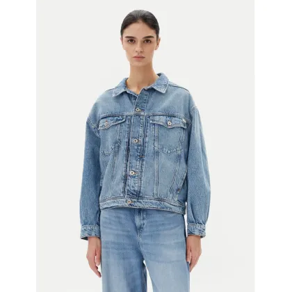 Zdjęcie Mustang Kurtka jeansowa Arcata 1016219 Niebieski Loose Fit