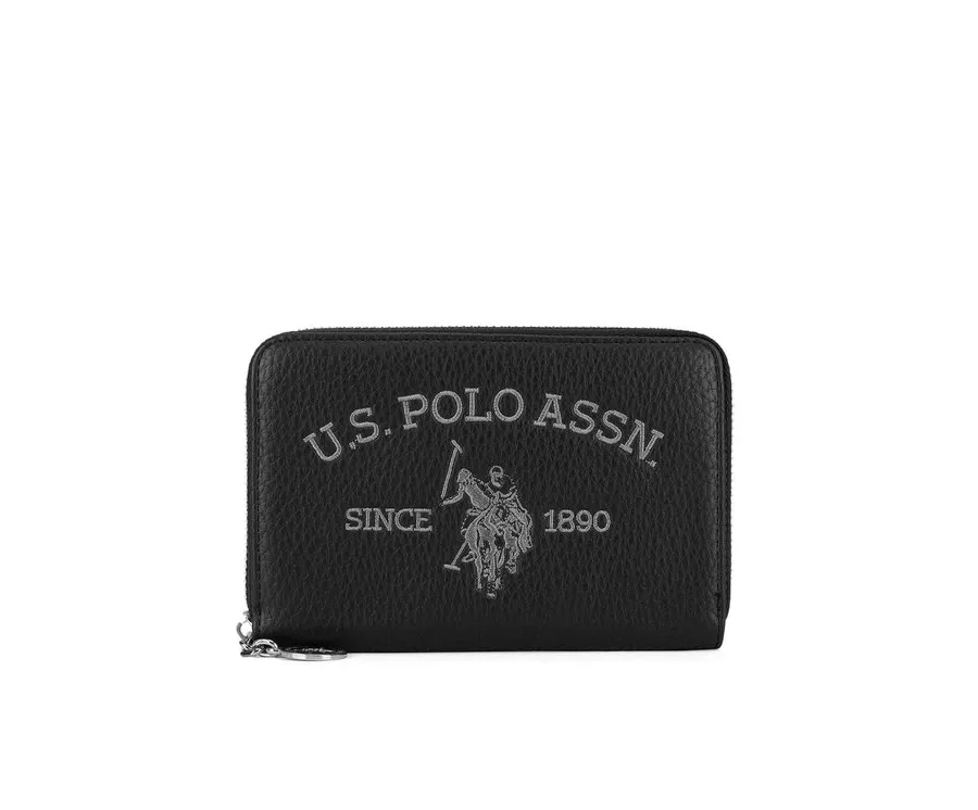 obrazek 1 U.S. Polo Assn. Duży Portfel Damski WIUXT8414WVP Czarny