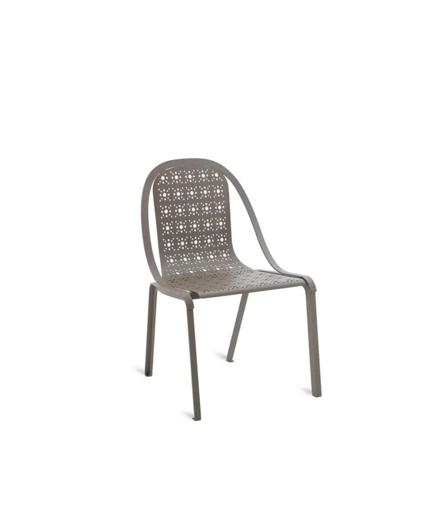obrazek 1 Stylowe krzesło Tline wykonane z aluminium do ogrodu i na taras