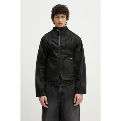Zdjęcie Ader Error kurtka jeansowa Apparel-Top kolor czarny przejściowa BO01SSJK0108BK