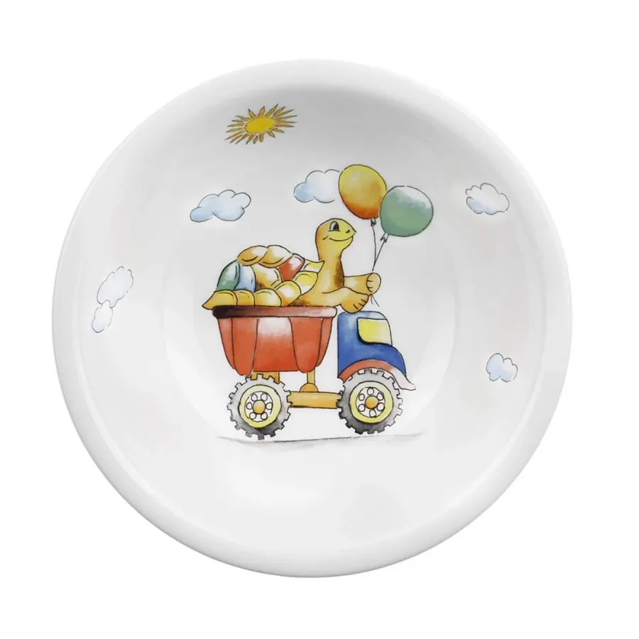 obrazek 2 Okrągła porcelanowa miska 16 cm zdobiona bajkowym motywem - Seltmann Weiden