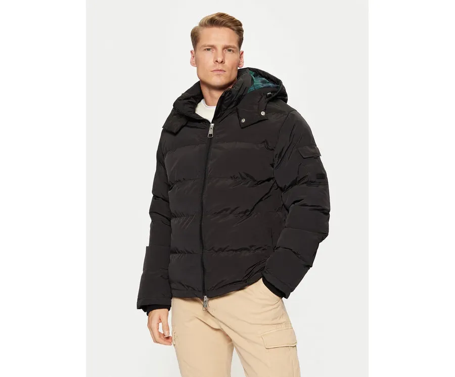 obrazek 1 Hunter Kurtka zimowa HARM0005242 Czarny Regular Fit