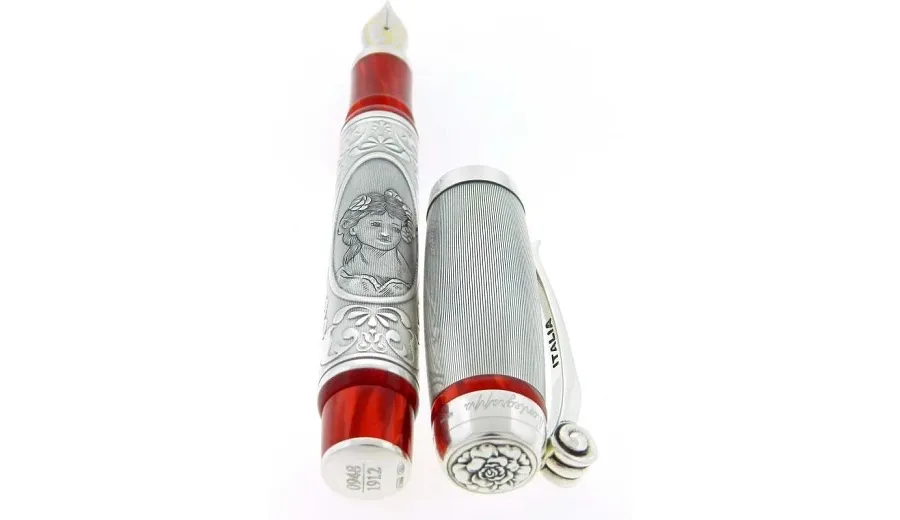 picture 4 Artistic Silver/Celluloid Fountain Pen - Traviata - Serie Emozioni in Musica