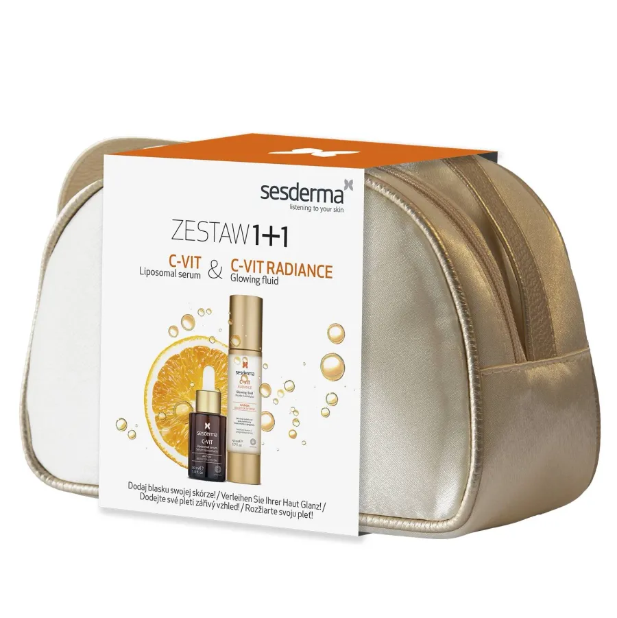 obrazek 1 Sesderma C-Vit Zestaw dermokosmetyków do pielęgnacji twarzy