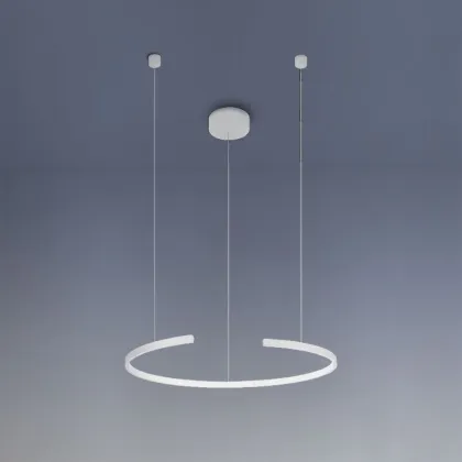 Zdjęcie Biała lampa wisząca Olympic - LED, 30W, 1580LM, 3000K