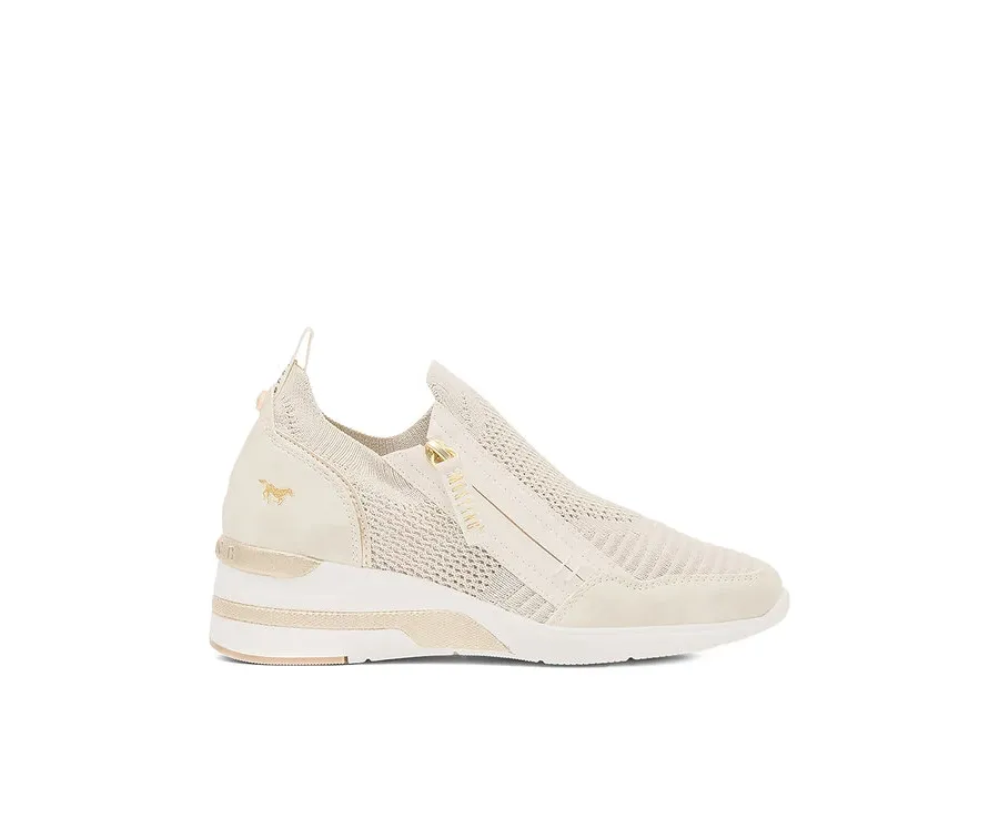 obrazek 1 Mustang Sneakersy 1378-401 Beżowy
