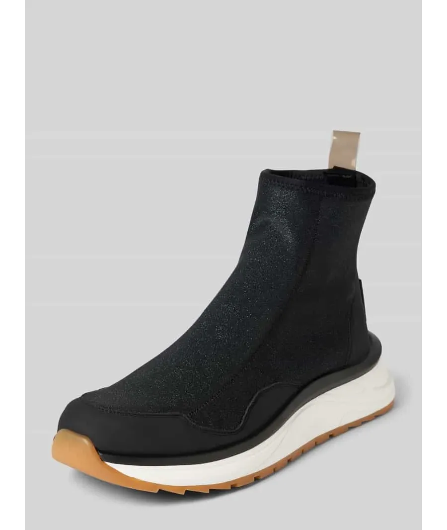 obrazek 1 Sneakersy wysokie o luźnym kroju z detalem z logo