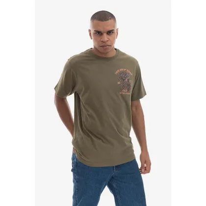 Zdjęcie Maharishi t-shirt bawełniany kolor zielony wzorzysty 4093.OLIVE-OLIVE