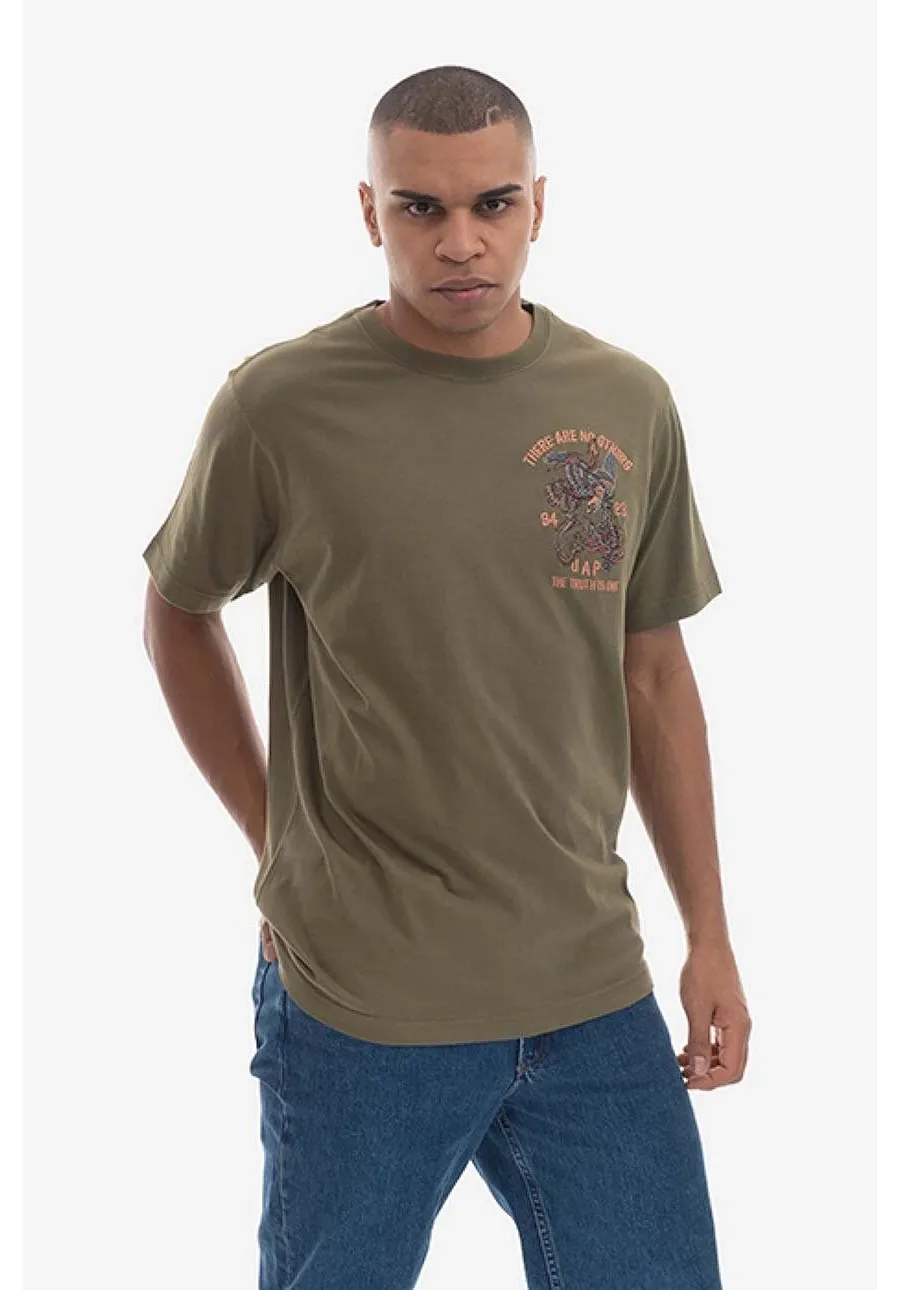 obrazek 1 Maharishi t-shirt bawełniany kolor zielony wzorzysty 4093.OLIVE-OLIVE