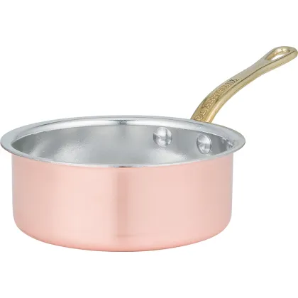 Zdjęcie Miedziany, płytki rondel Ø14cm - Gioie di casa - Cu Artigiana