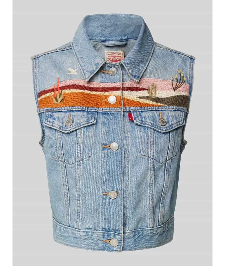 obrazek 1 Levi's® Kamizelka 002A7-0000 Niebieski Standard Fit