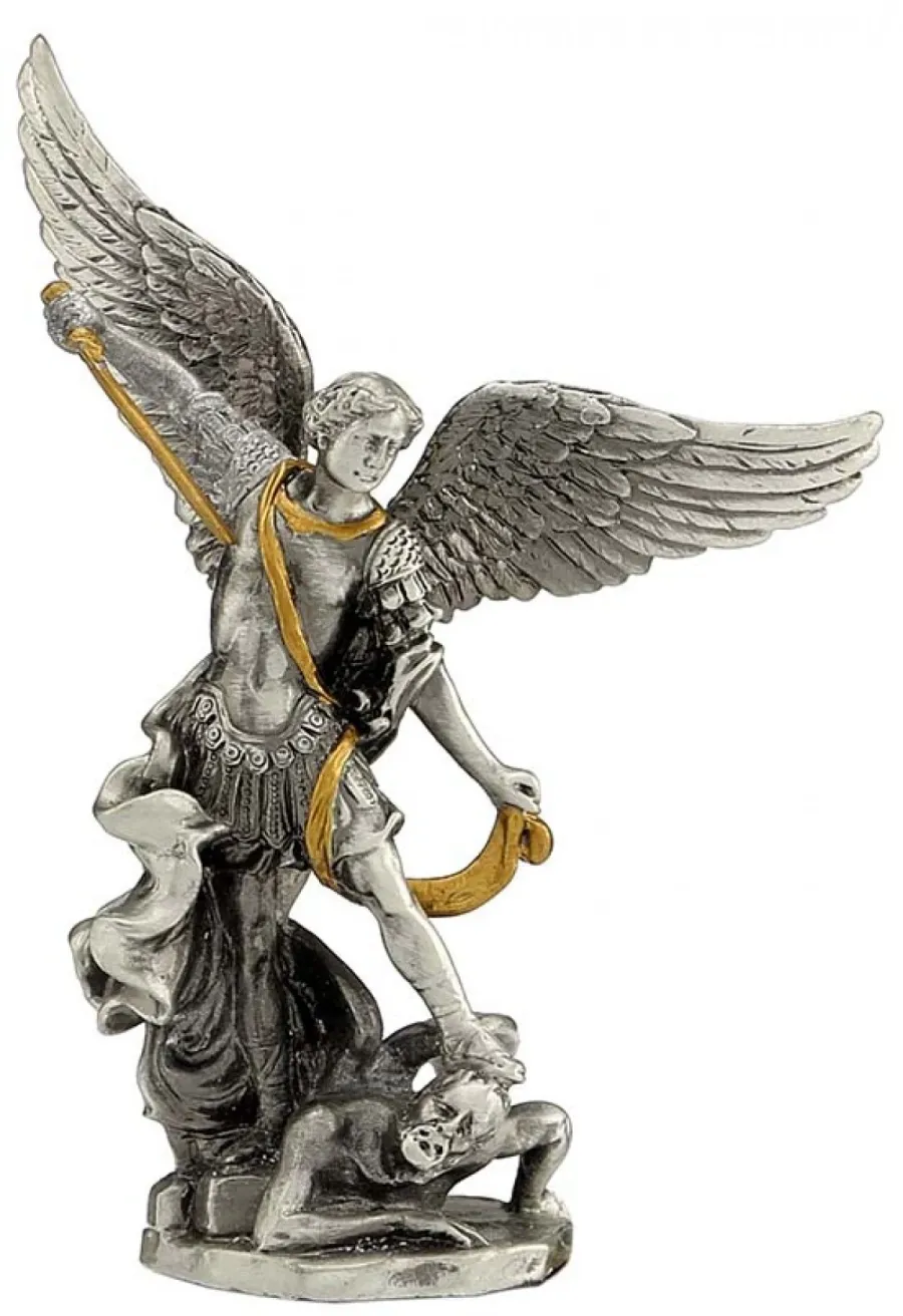 obrazek 1 Figurka Michała Archanioła z pewteru