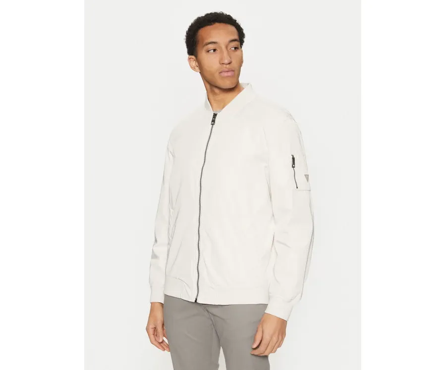 obrazek 1 Guess Kurtka bomber M5RL02 WGU82 Écru Regular Fit