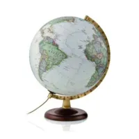 Picture Gold Executive illuminated globe