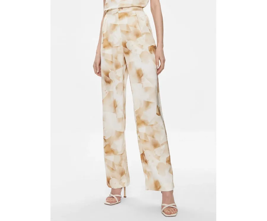 obrazek 1 Calvin Klein Spodnie materiałowe K20K206884 Beżowy Regular Fit