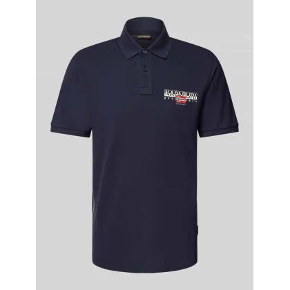 Zdjęcie Koszulka polo o kroju slim fit z nadrukiem z logo model ‘AYLMER’