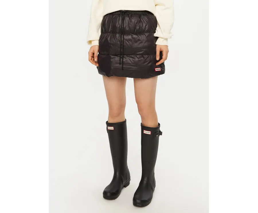 obrazek 1 Hunter Spódnica mini HARW0035242 Czarny Regular Fit