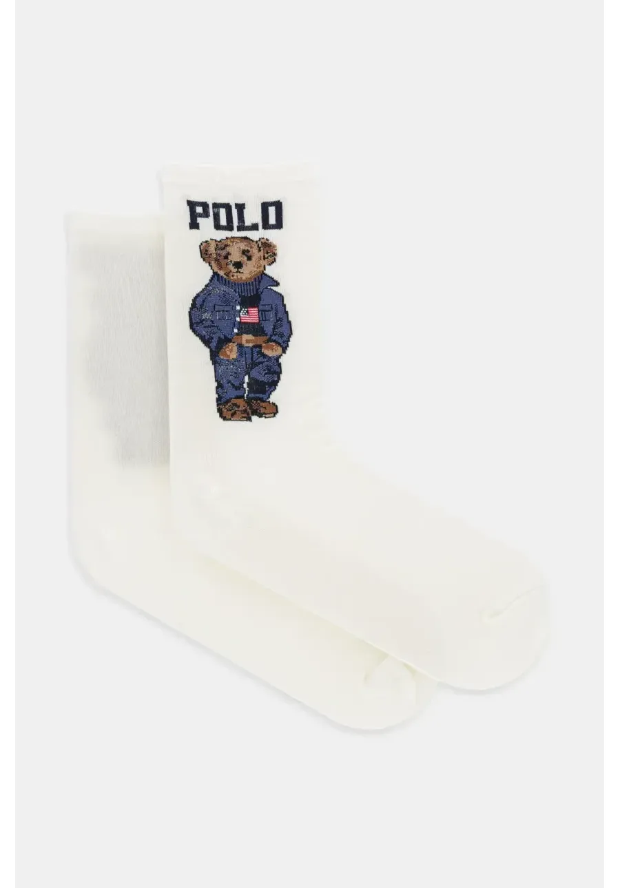 obrazek 1 Polo Ralph Lauren skarpetki damskie kolor beżowy 455792964