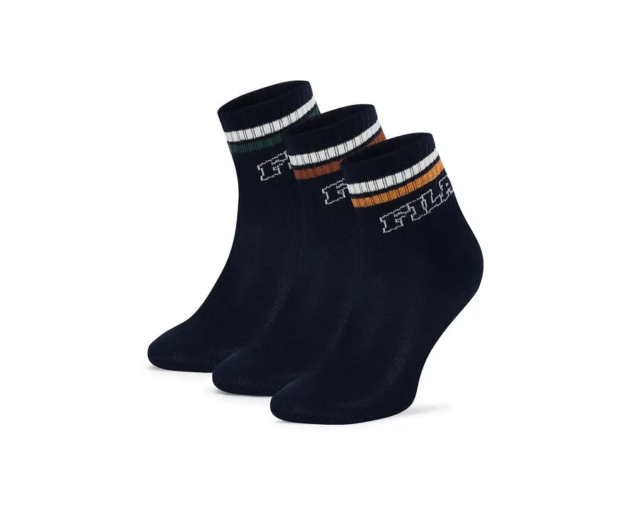 obrazek 1 Fila Skarpety F8080-AW24 (3-pack) Granatowy