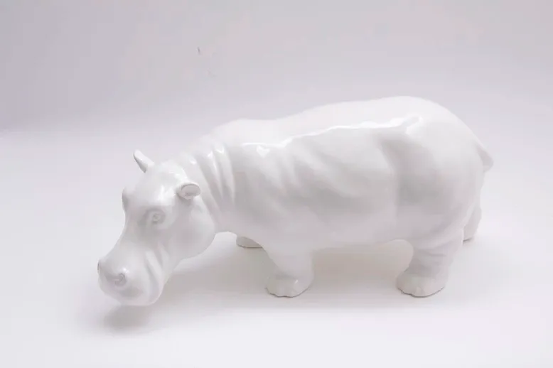 Picture Ceramiczna figurka hipopotam - Il Gattopardo