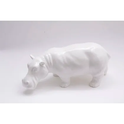 Zdjęcie Ceramiczna figurka hipopotam - Il Gattopardo