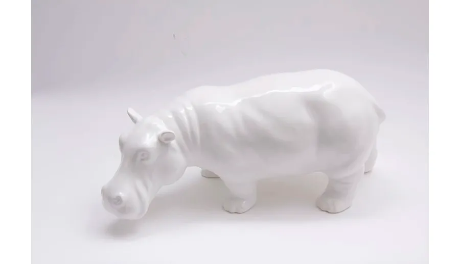 obrazek 1 Ceramiczna figurka hipopotam - Il Gattopardo