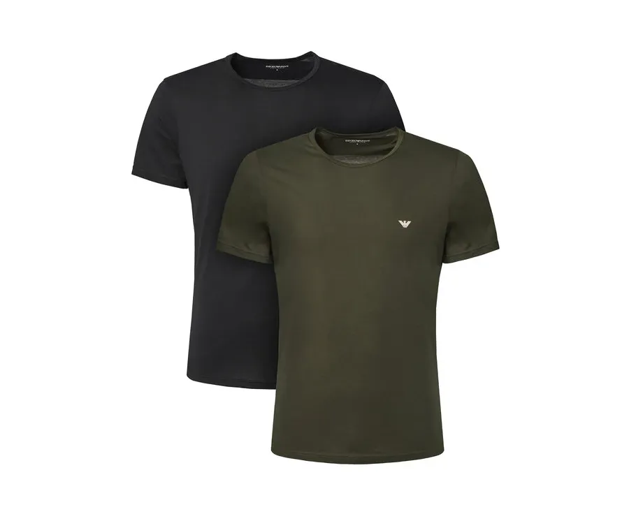 obrazek 1 Emporio Armani Underwear Komplet 2 t-shirtów EM000391 AF10800 MC106 Kolorowy Regular Fit